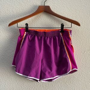 Nike DRI-FIT Lined Running Shorts Multi-Color Women's Size Small